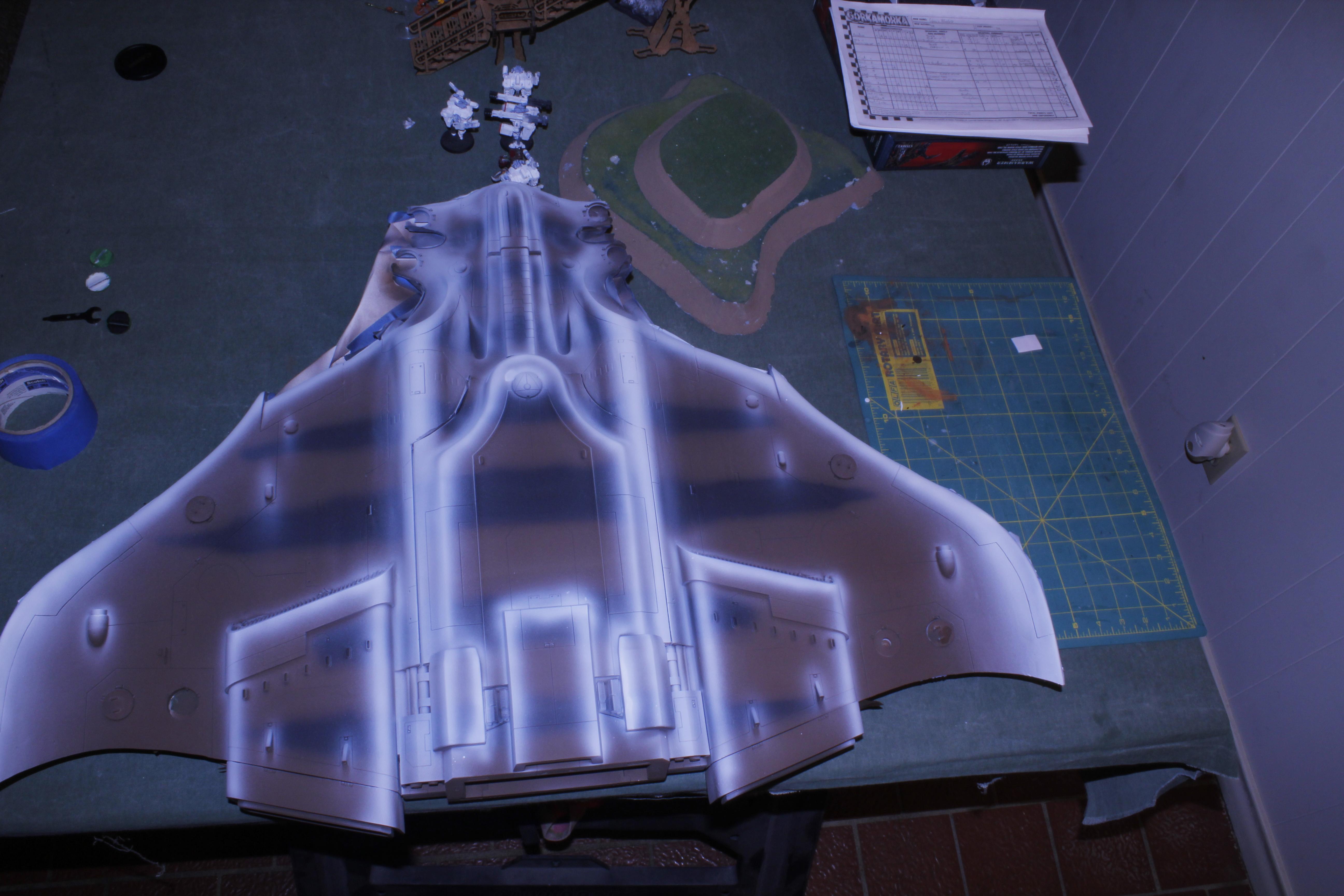 Apocalypse, Tau, Tau Aircraft, Tau Manta, Warhammer 40,000 Gallery DakkaDakka